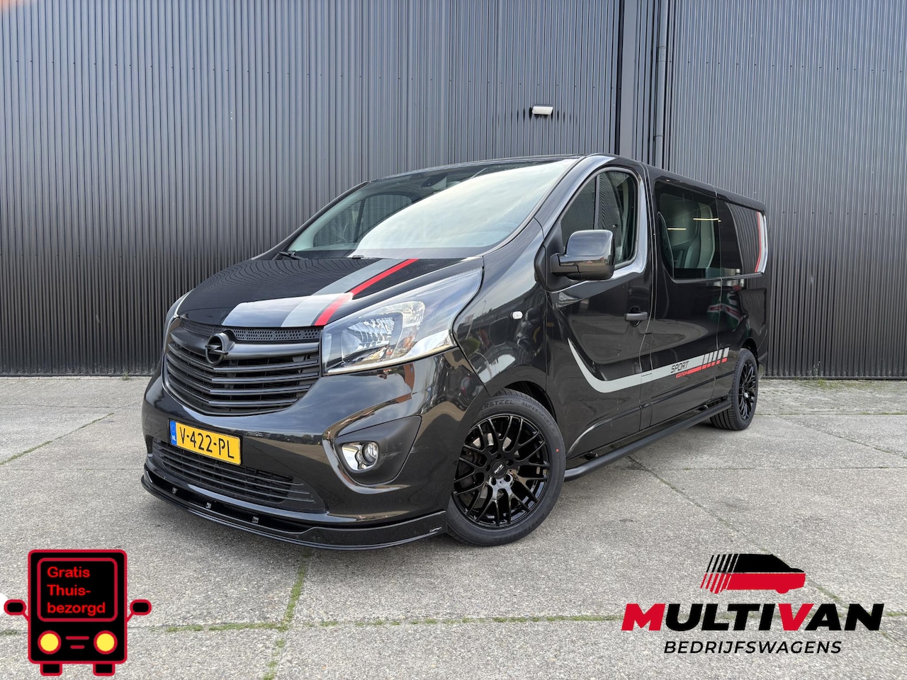 Opel Vivaro - CDTI 125pk L2H1 DC Sport Edition |MARGE | Navigatie | Velgen | Sidebars | Camera | Dubbel - AutoWereld.nl