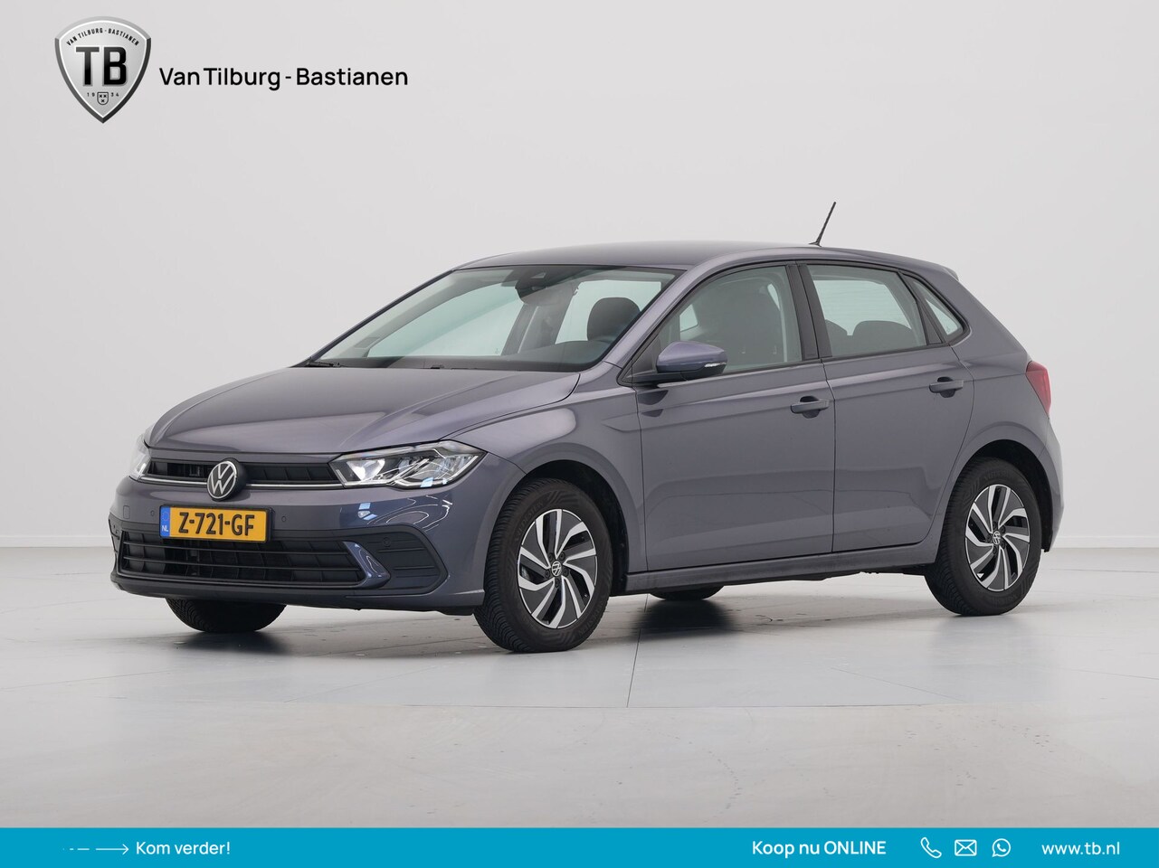 Volkswagen Polo - 1.0 TSI 95pk DSG Life Navigatie Pdc Acc Carplay - AutoWereld.nl
