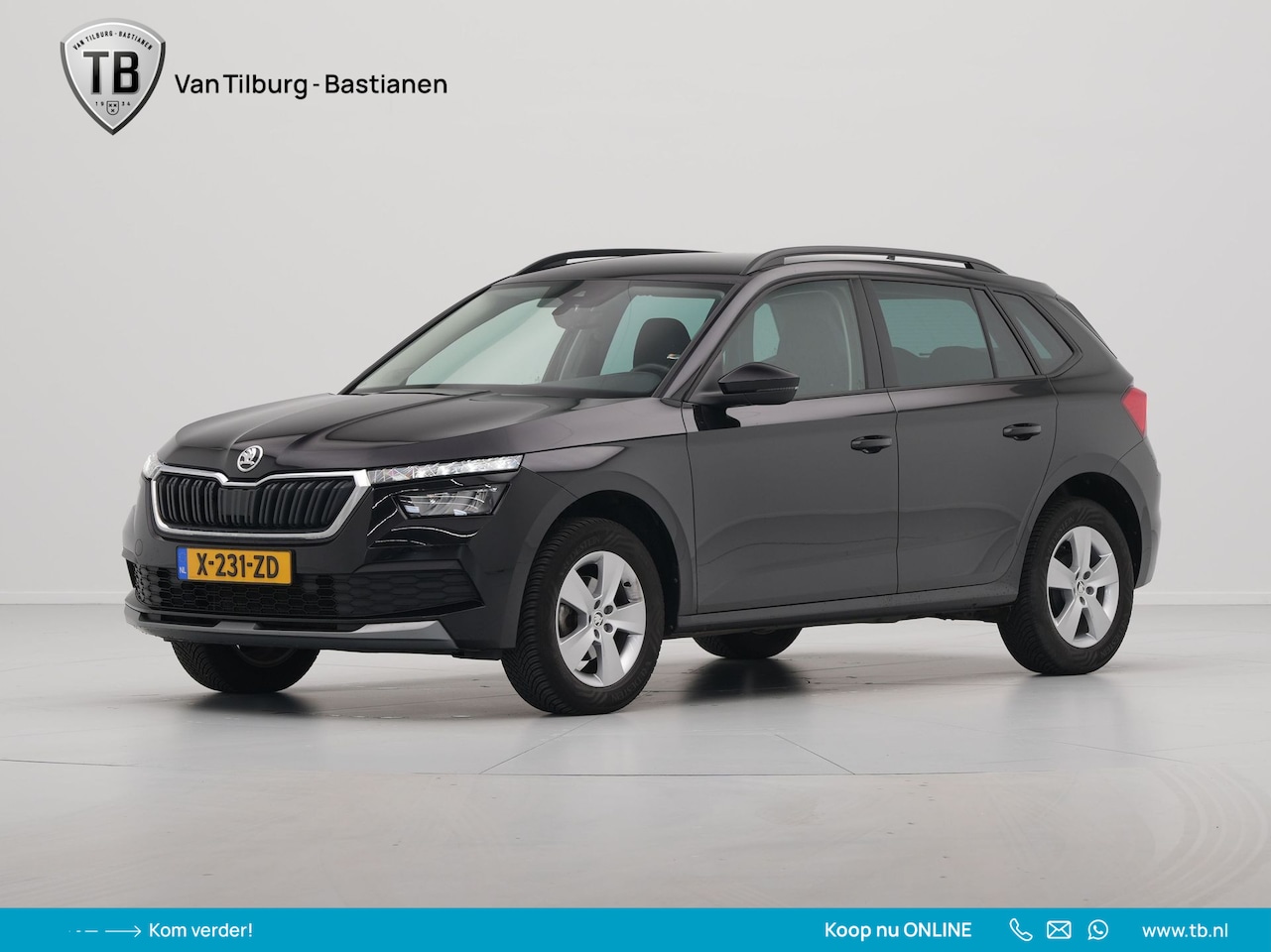 Skoda Kamiq - 1.0 TSI 115pk Ambition Navi via App Pdc Cruise Lm Velgen - AutoWereld.nl