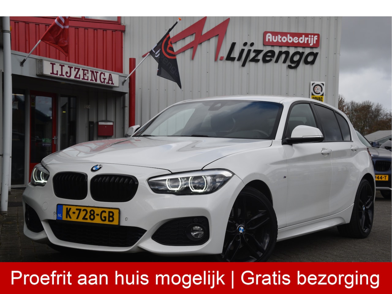 BMW 1-serie - 120i Edition M Sport Shadow Executive Led | Leer | LMV | Sport stoelen | Stoelverwarming | - AutoWereld.nl