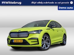 Skoda Enyaq Coupé iV - 80 RS 300pk/ Crystal Face/ Lederen interieur/ 21 inch/ Adaptive Cruise