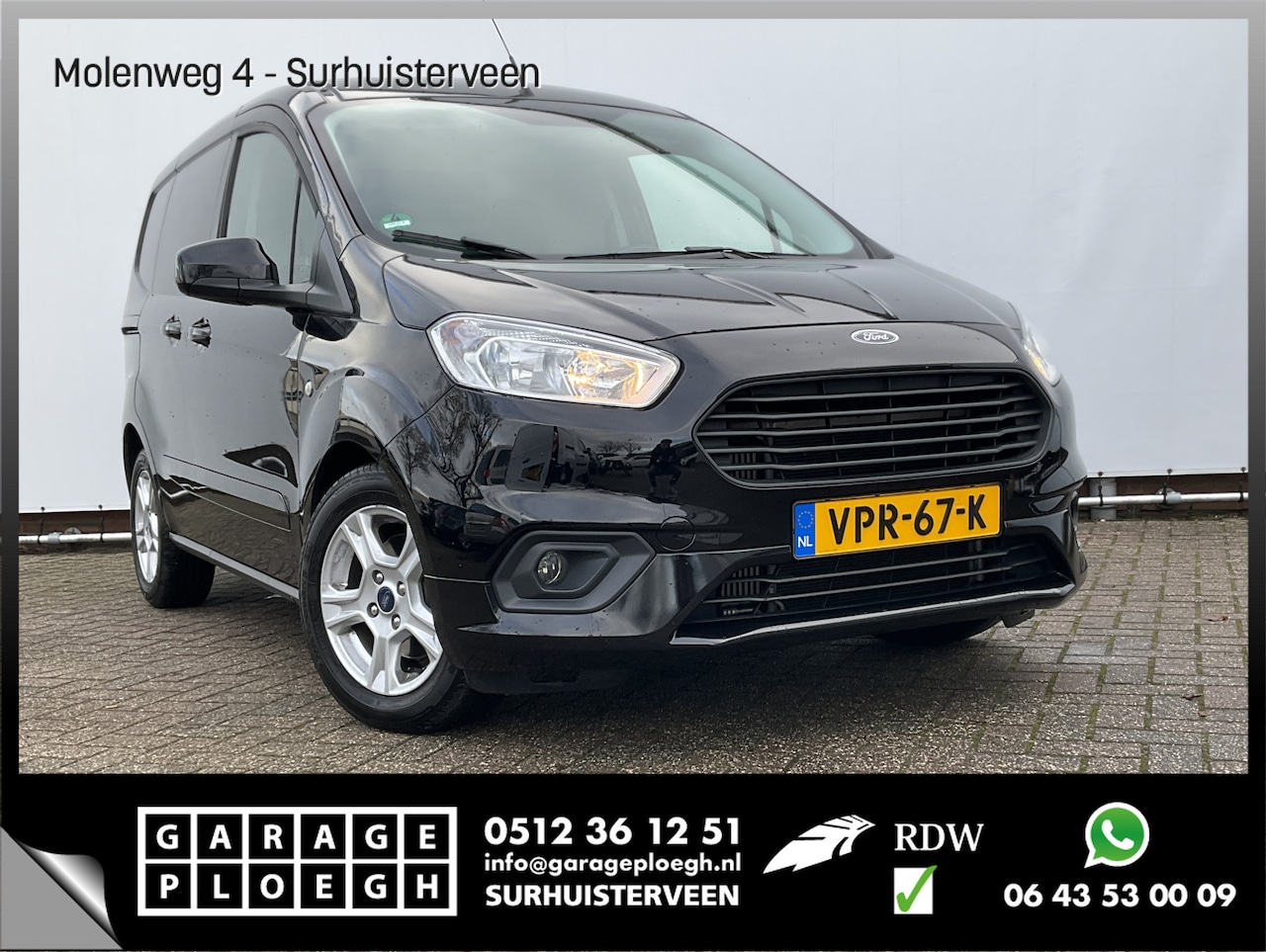 Ford Transit Courier - 1.0 Nav Carplay Camera Stoelverw Trekh Limited EcoBoost S&S - AutoWereld.nl