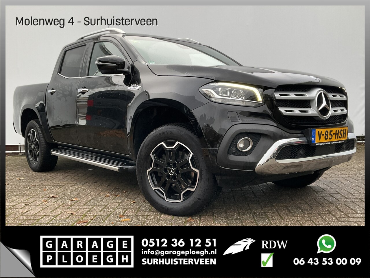 Mercedes-Benz X-klasse - 350D V6 4-MATIC Power Marge Leer Stoelverw. 2-Persoons 4x4 - AutoWereld.nl