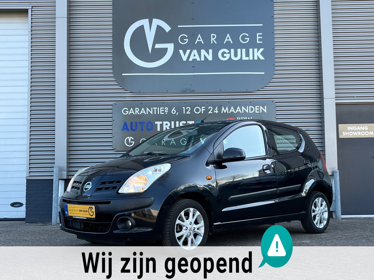 Nissan Pixo - 1.0 68PK Airco,Isofix,ElektrRamen,Radio/Cd-Speler,Lmv,Mistlampen - AutoWereld.nl