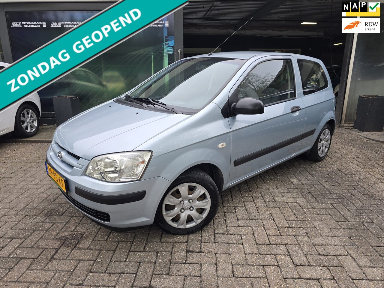Hyundai Getz - 1.1i Young | NW APK | NW DISTR RIEM | AIRCO | ELEC RAMEN| - AutoWereld.nl