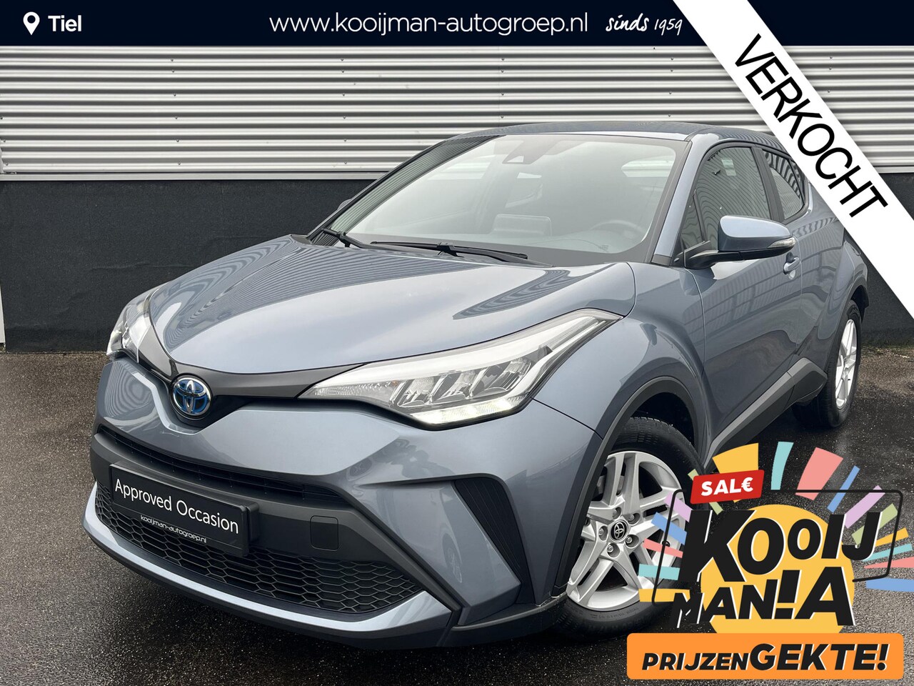 Toyota C-HR - 1.8 Hybrid Active Apple carplay en/of Android auto Navigatie, Achteruitrijcamera, Adaptiev - AutoWereld.nl