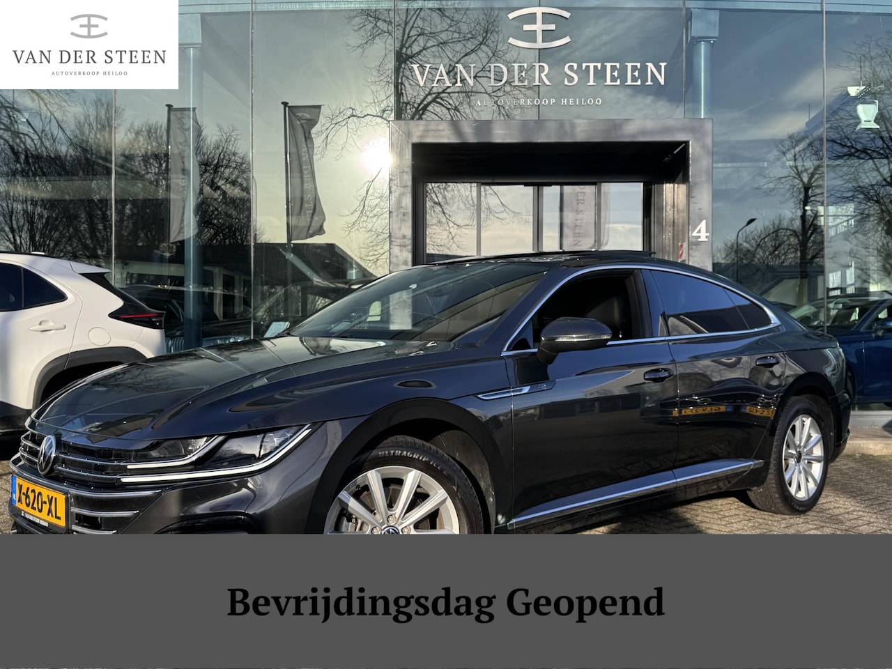 Volkswagen Arteon - 1.4 TSI eHybrid R-Line Business+ Schuifdak | Massage | Stoelverwarming V+A - AutoWereld.nl
