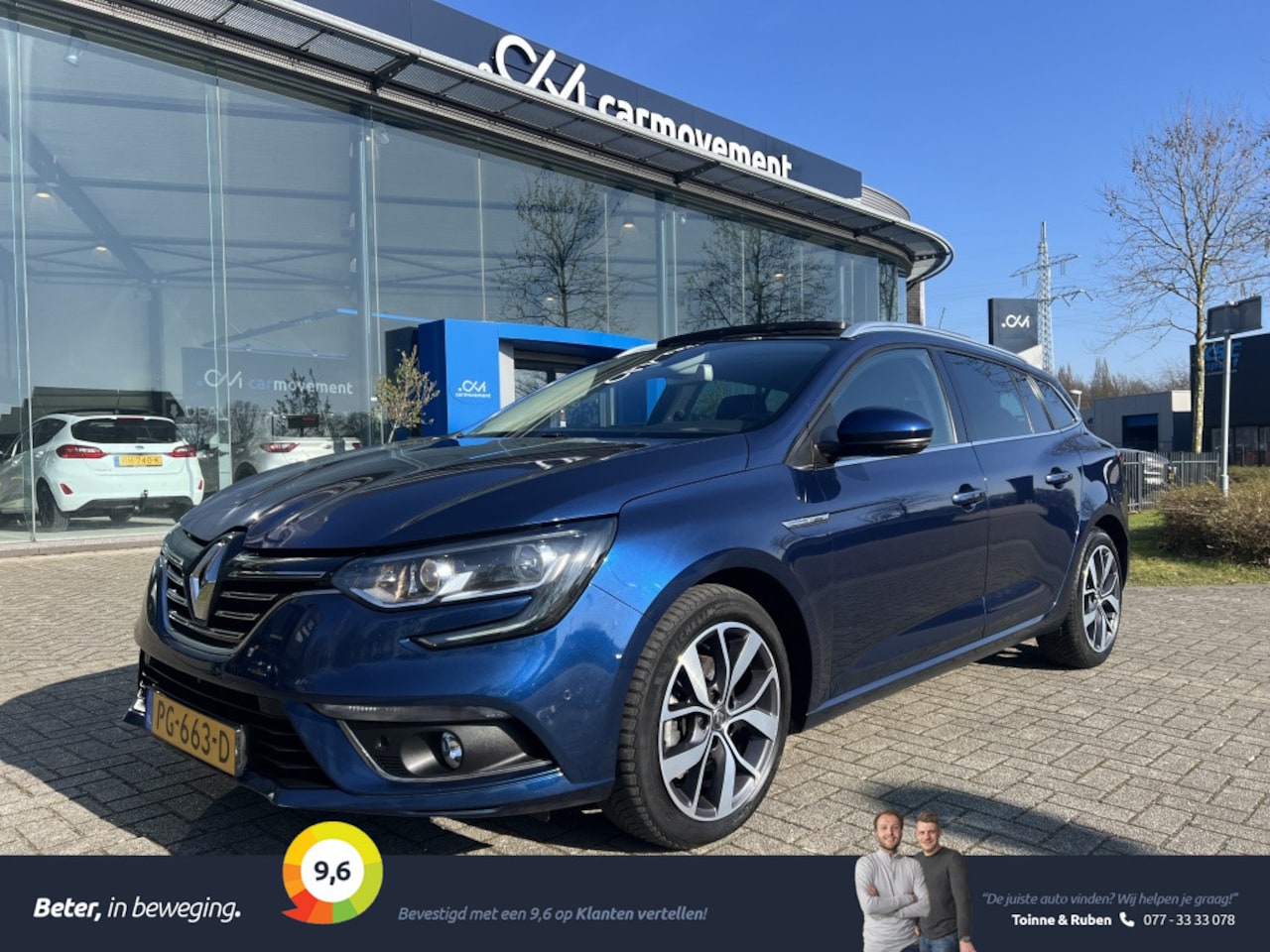 Renault Mégane Estate - 1.2 TCe Bose Automaat | Navi | Schuifdak | Camera | Trekhaak - AutoWereld.nl