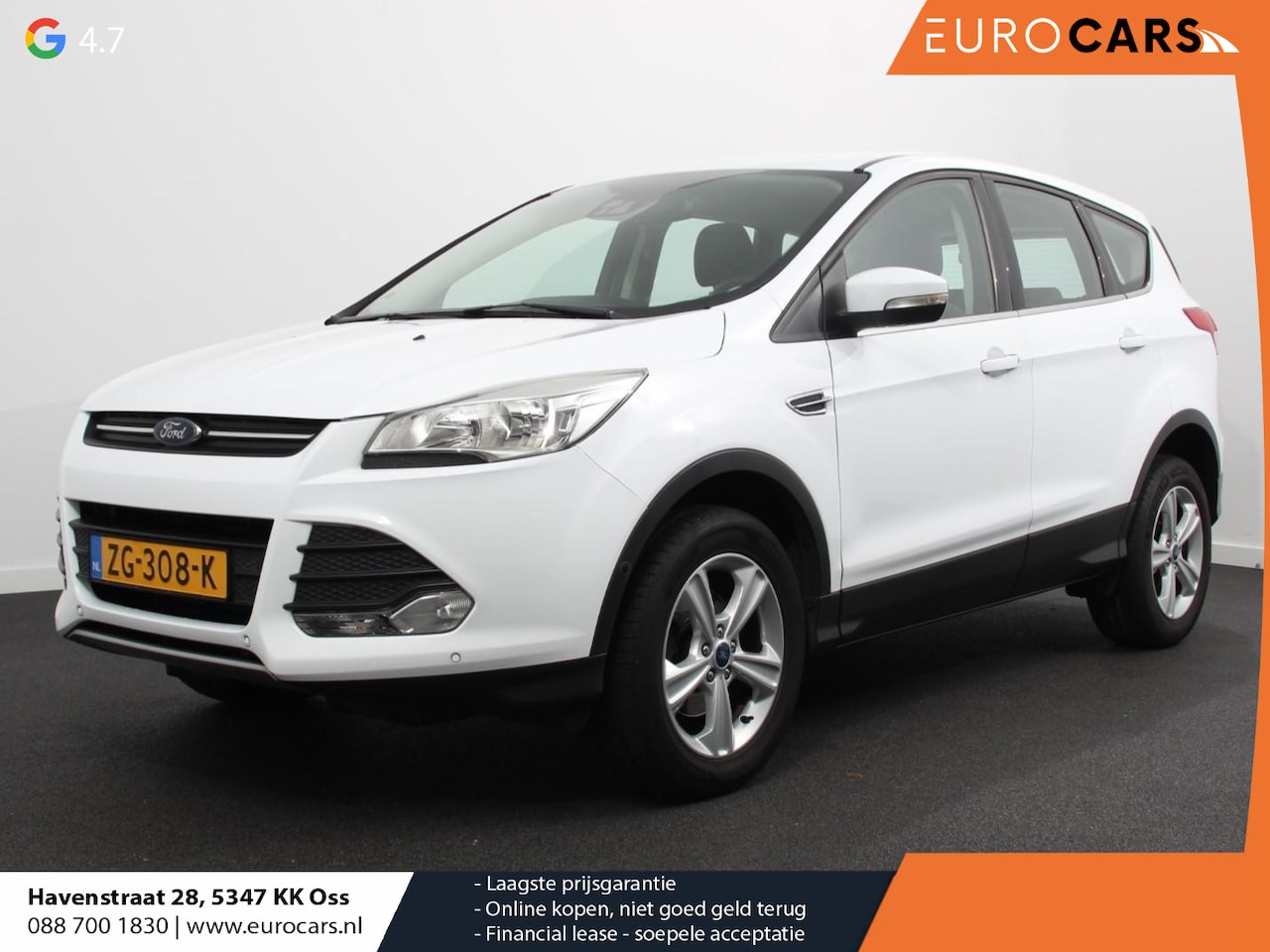 Ford Kuga - 1.5 Titanium Navigatie  Climate Control  Cruise control  Parkeersensoren  Lichtmetalen vel - AutoWereld.nl