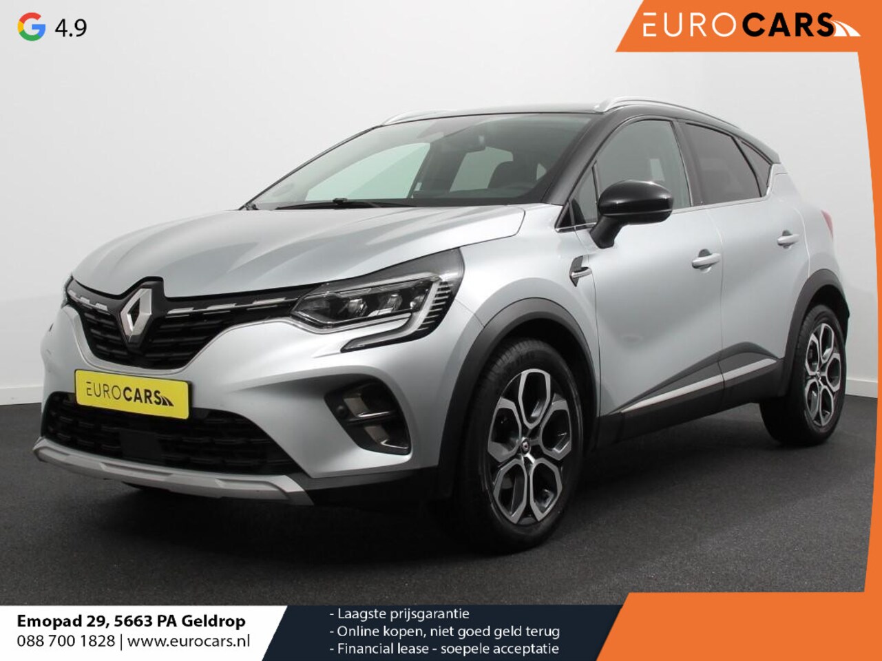 Renault Captur - 1.3 TCe 140pk Automaat Intens Renault Captur 1.3 TCe 140 Intens | Achteruitrijcamera | Ver - AutoWereld.nl