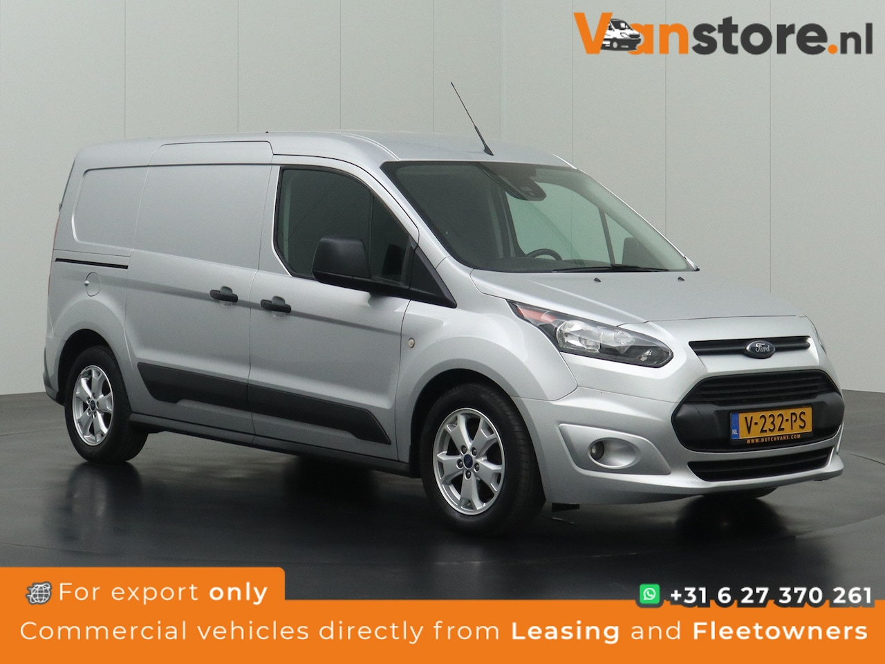 Ford Transit Connect - 1.5TDCI 101PK Lang | 3-Persoons | Navigatie | Airco | Camera | Trekhaak - AutoWereld.nl