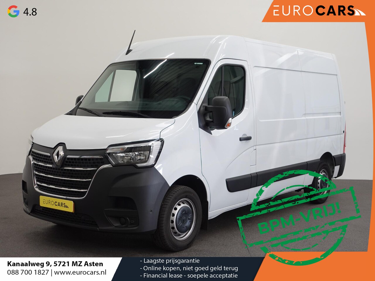 Renault Master - T33 2.3 dCi 135 L2H2 BPM VRIJ ! Airco Cruise control Parkeersensoren Navigatie Trekhaak - AutoWereld.nl