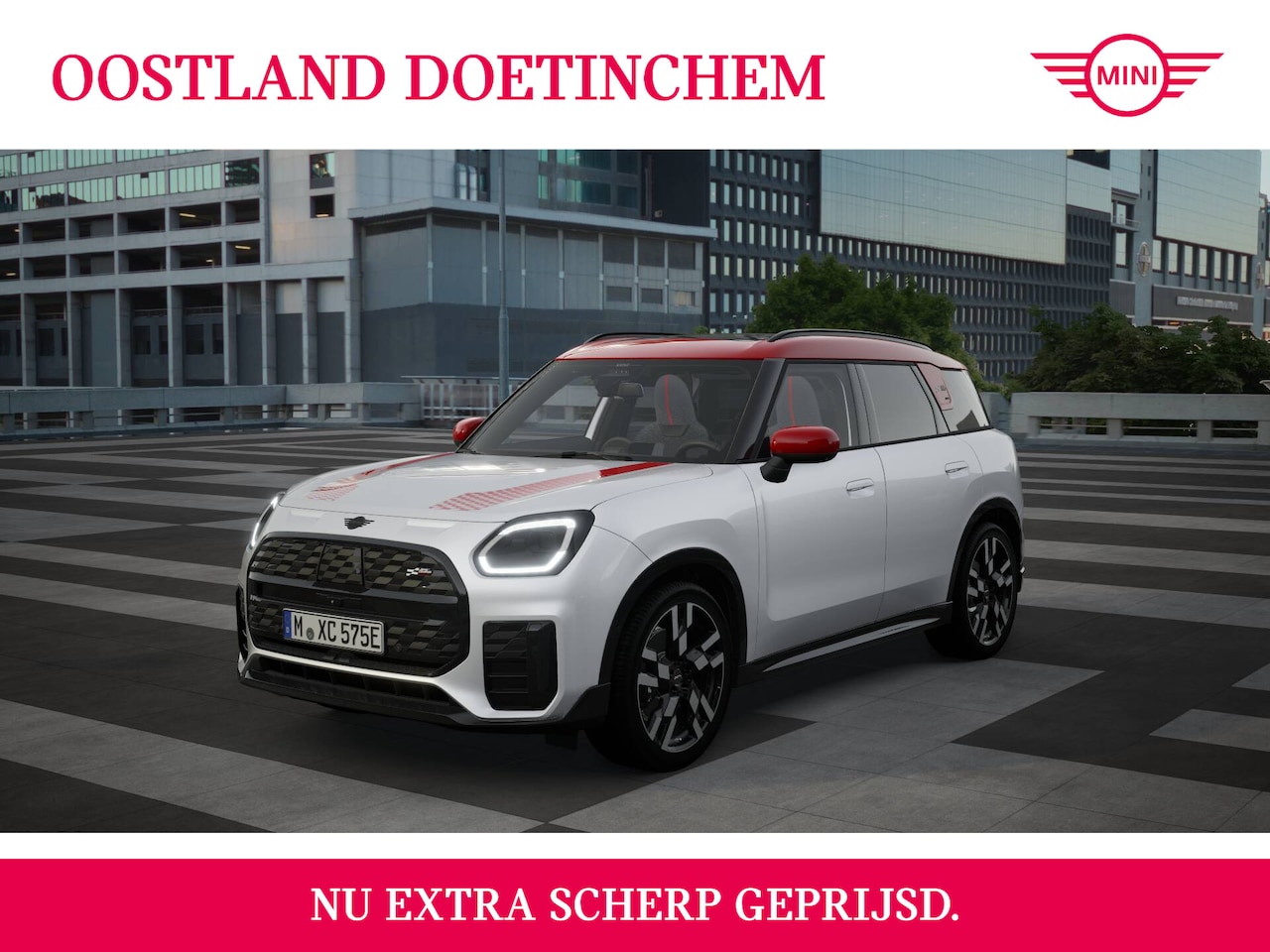 MINI Countryman - Cooper SE ALL4 Automaat / John Cooper Works / Pakket L / 20" JCW Flag Spoke 2-tone - AutoWereld.nl
