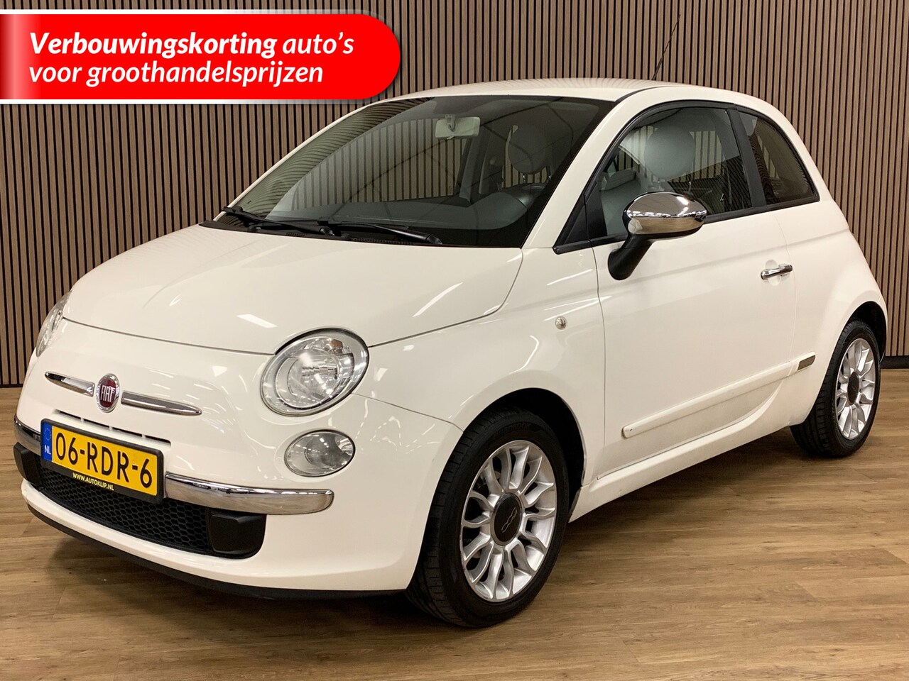 Fiat 500 - 1.2 Naked|Leder| - AutoWereld.nl