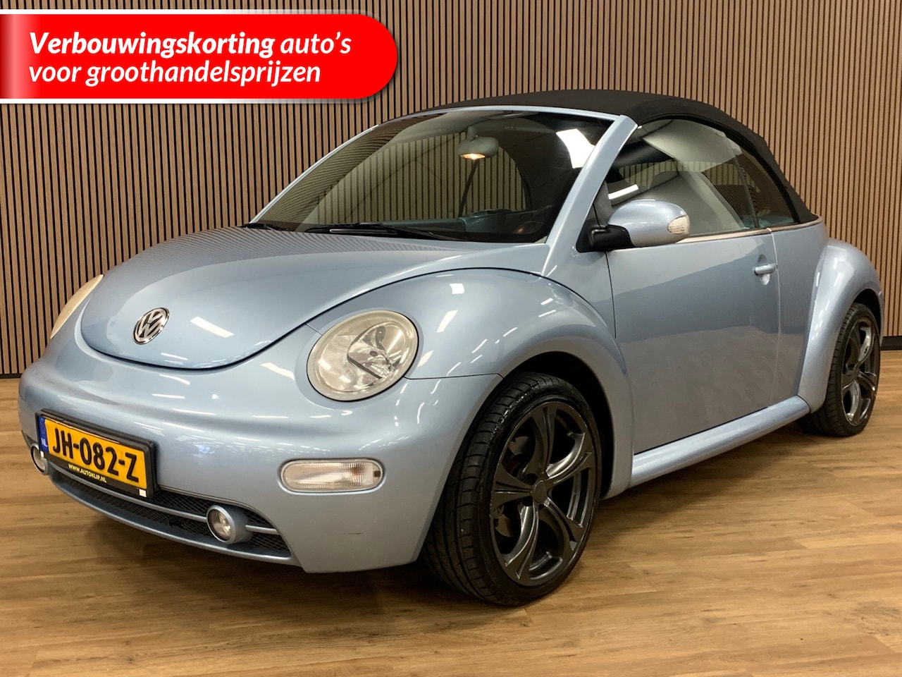Volkswagen New Beetle Cabriolet - 1.6 Turijn Comfort|Airco|143000KM|Stoelverwarming| - AutoWereld.nl
