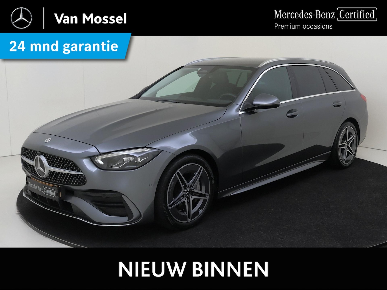 Mercedes-Benz C-klasse Estate - 200 AMG Line / El. Trekhaak - AutoWereld.nl