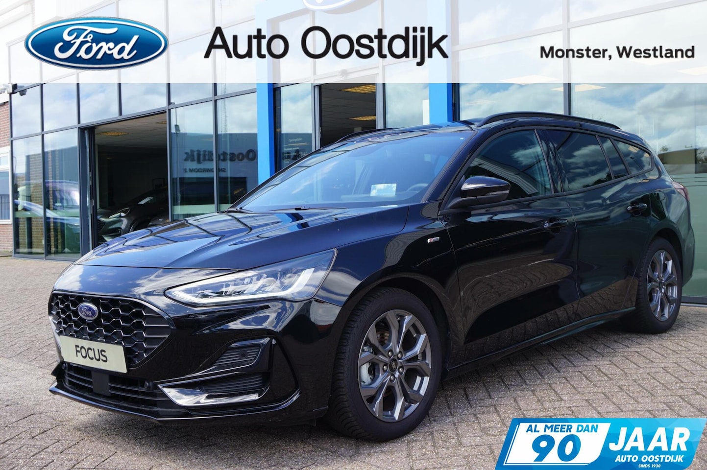 Ford Focus Wagon - 1.0 EcoBoost Hybrid ST Line 125PK Automaat Winterpack SYNC4 Cruise Navi Camera Climate Par - AutoWereld.nl