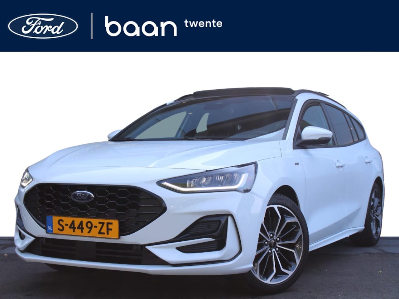 Ford Focus Wagon - 1.0 Turbo Hybride ST Line X | PANO DAK | Winter Pack | 18 inch | B&O | Driver Ass. Pack | - AutoWereld.nl