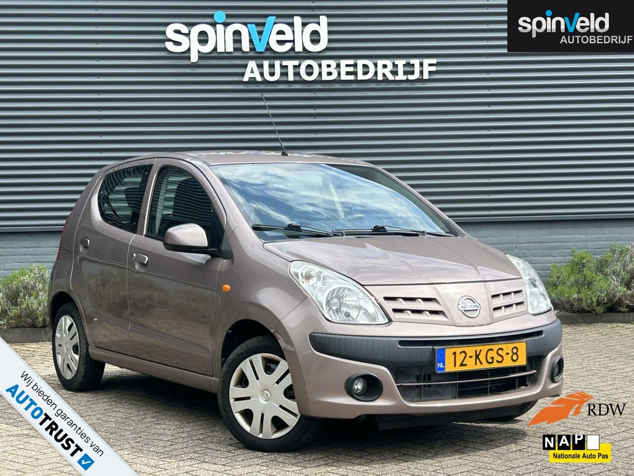 Nissan Pixo - 1.0 Acenta BJ`09 Airco 5drs Dealer onderhouden - AutoWereld.nl