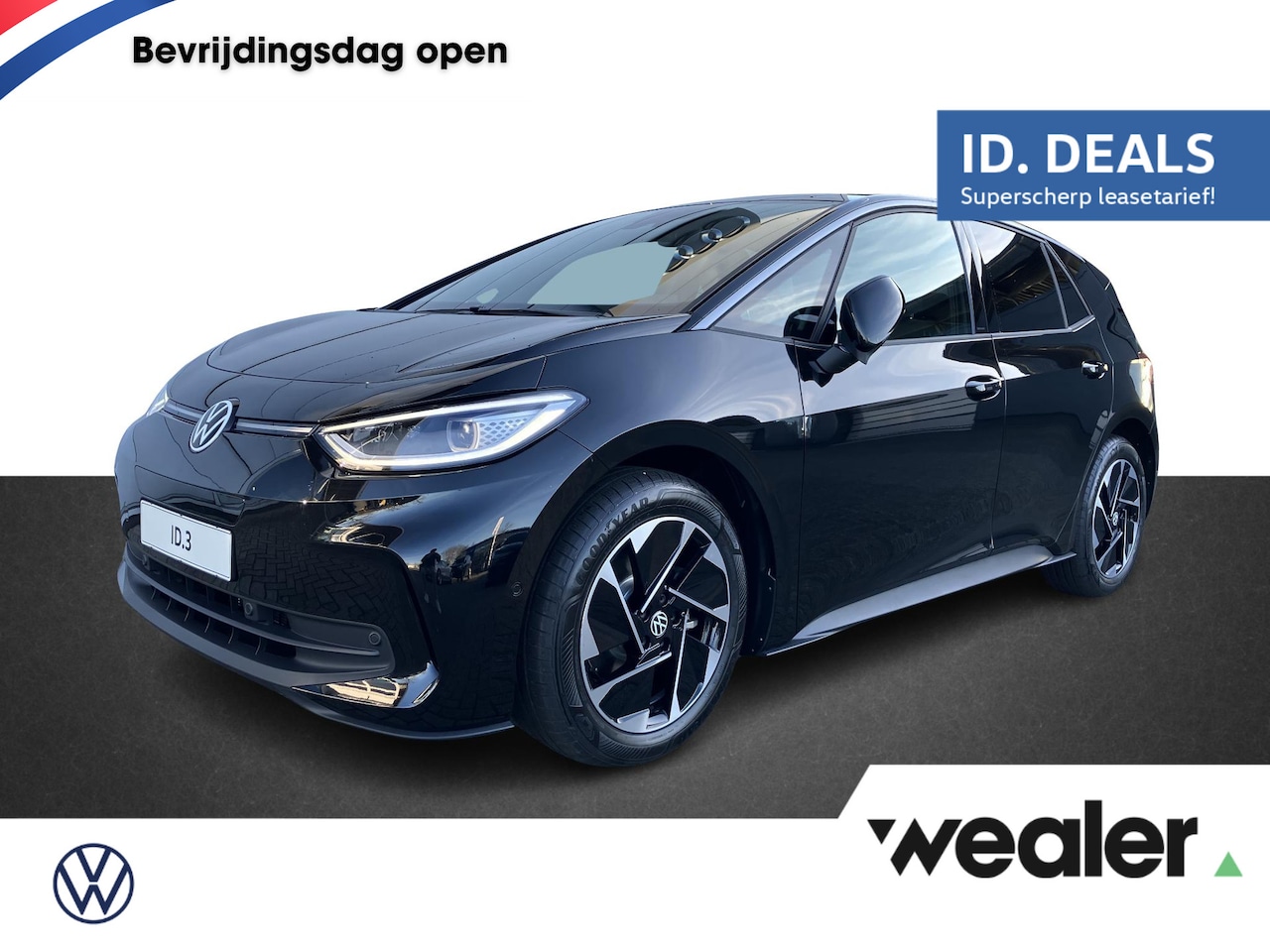 Volkswagen ID.3 - Pro Business 59 kWh accu, 150 kW / 204 pk Hatchbac k Elektrische aandrijving - AutoWereld.nl