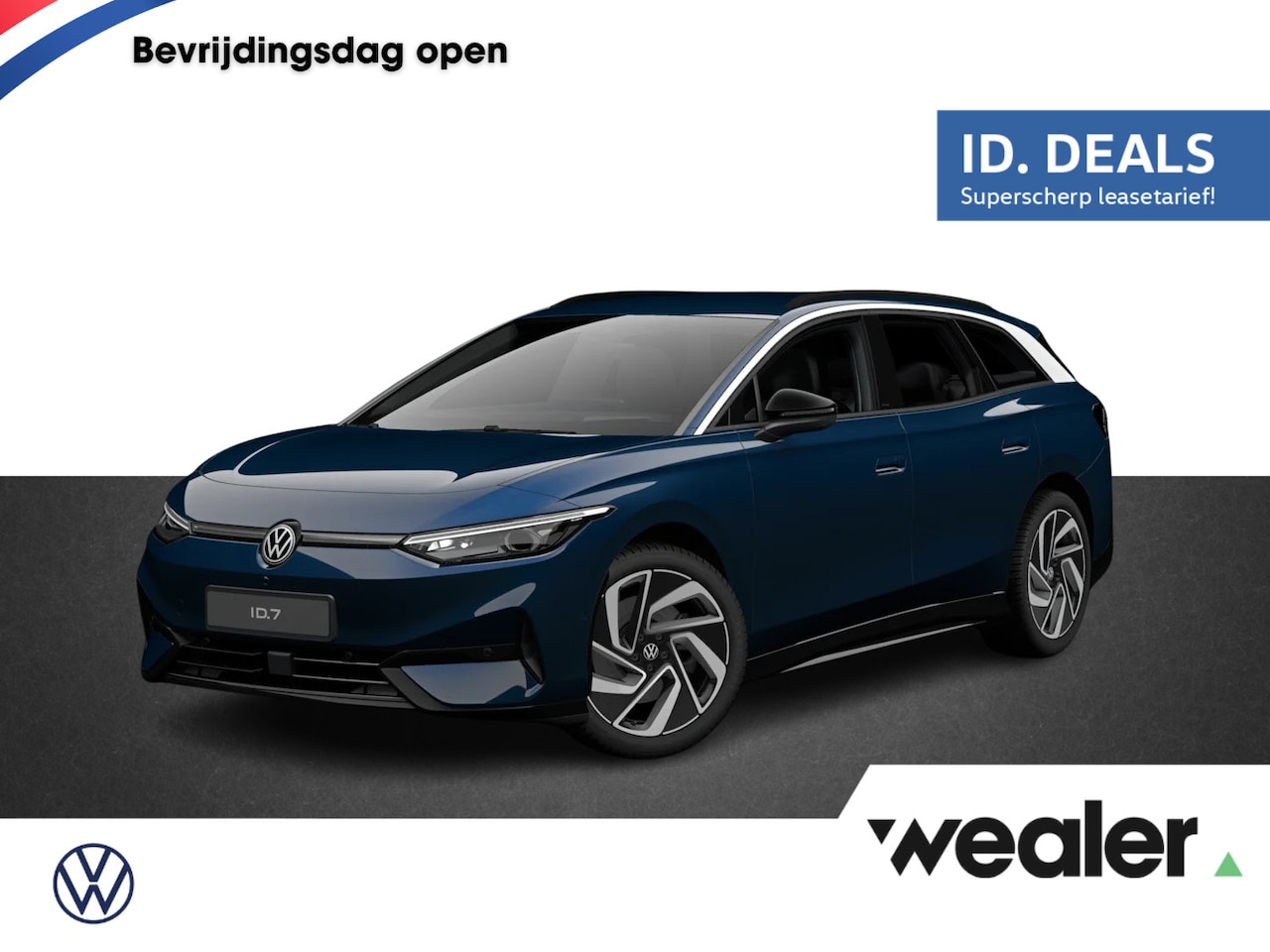 Volkswagen ID.7 - Pro S Business 86 kWh accu. 210 kW / 286 pk Varian Volkswagen ID.7 Pro S Business 86 kWh a - AutoWereld.nl
