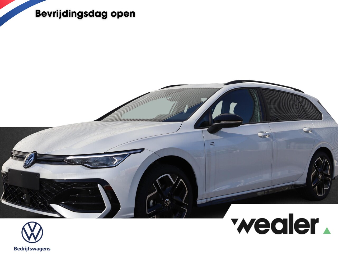 Volkswagen Golf Variant - R-Line-Edition 1.5 eTSI 85 kW / 116 pk Variant 7 v ersn. DSG | Panoramadak | Black Style | - AutoWereld.nl