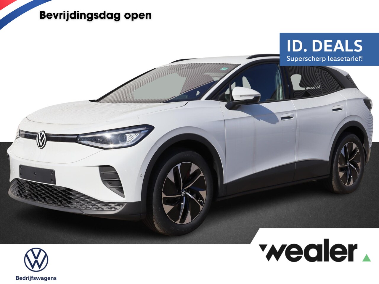 Volkswagen ID.4 - Pro Business 77 kWh accu, 210 kW / 286 pk SUV Elek trische aandrijving - AutoWereld.nl