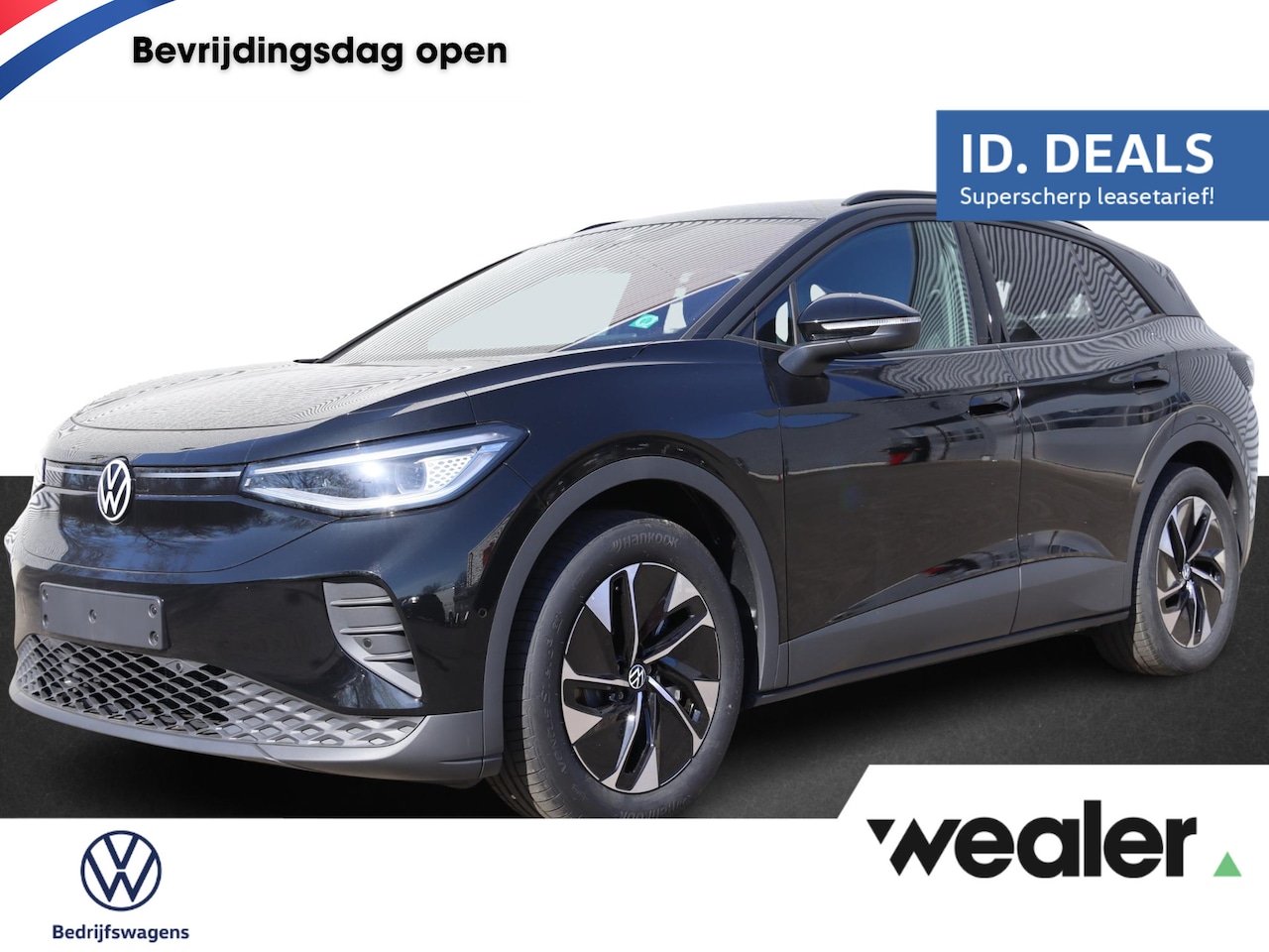 Volkswagen ID.4 - Pro Business 77 kWh accu, 210 kW / 286 pk SUV Elek trische aandrijving - AutoWereld.nl