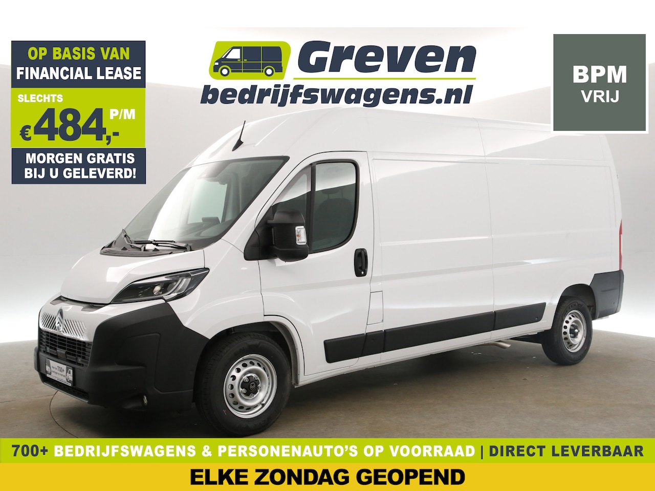 Citroën Jumper - 2.2 BlueHDi L3H2 | 180PK NIEUW | BPM VRIJ | Automaat  Airco Camera Virtual Cruise Navi PDC - AutoWereld.nl