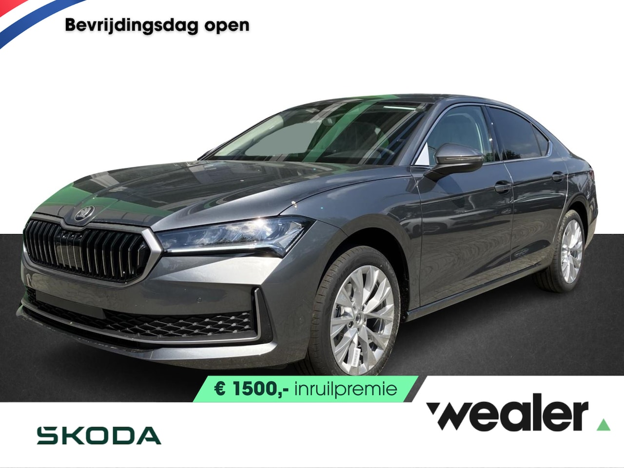 Skoda Superb - First Edition 1.5 TSI m-HEV 150 pk DSG | Automaat | Elektrische achterklep | Navigatie | A - AutoWereld.nl