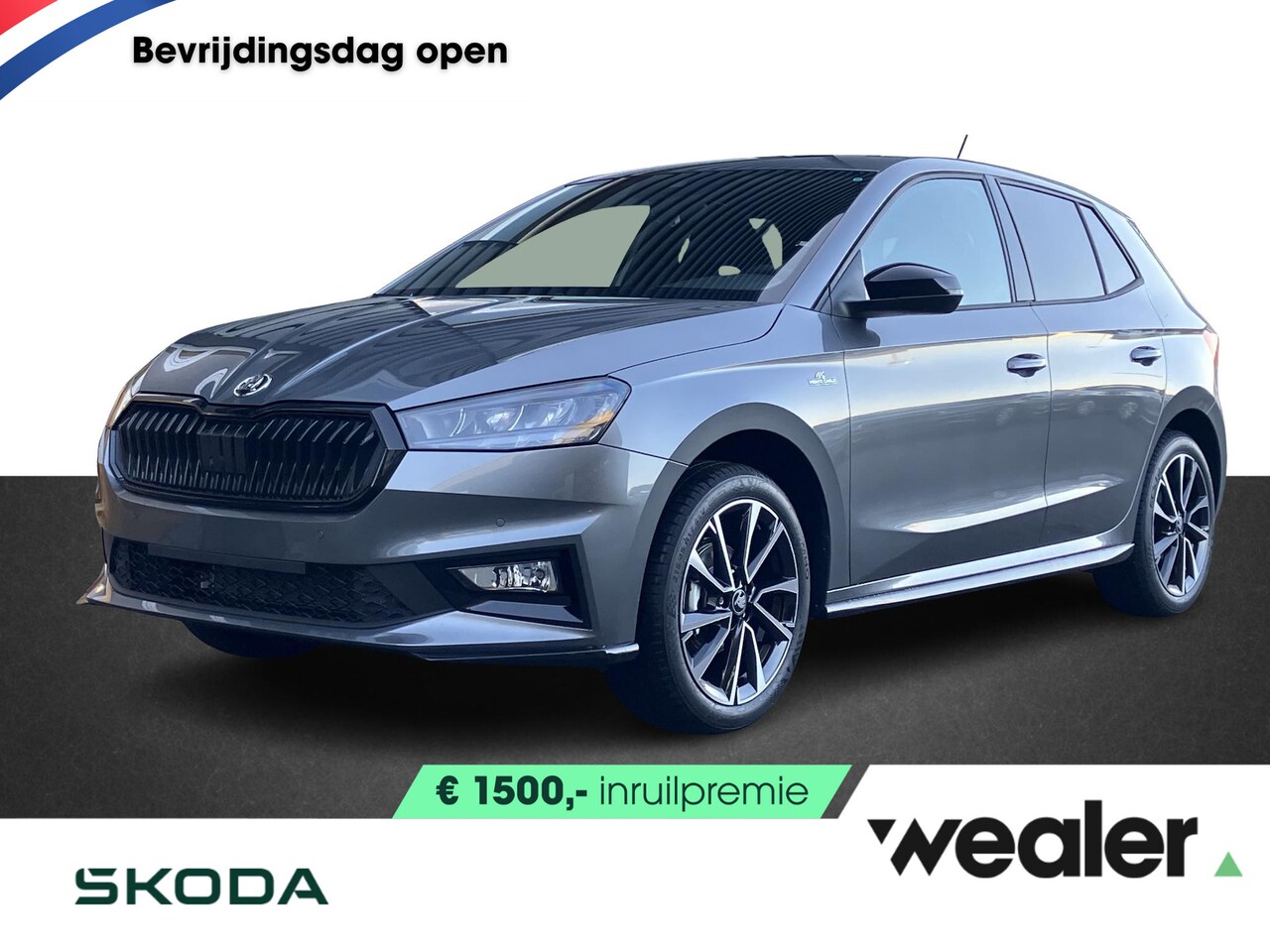 Skoda Fabia - Monte Carlo 1.0 TSI 95 PK | 17" lichtmetalen velgen | Verwarmde stoelen | Climatronic | Ca - AutoWereld.nl
