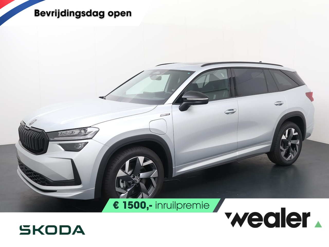 Skoda Kodiaq - Sportline Business 1.5 TSI PHEV 204 pk DSG | Automaat | Panoramadak |19" Lichtmetalen velg - AutoWereld.nl