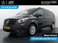 Mercedes-Benz Vito - 114 CDI 3-pers. L3 | Navigatie | Achteruitrij Camera | Trekhaak | DAB + Radio | 17" Lichtm