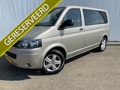 Volkswagen Transporter - 2.0 TDI L1H1 Comfortline Dub Cab Automaat Airco Cruise Navi Trekhaak 2500 kg Alu Velg. 6 Z