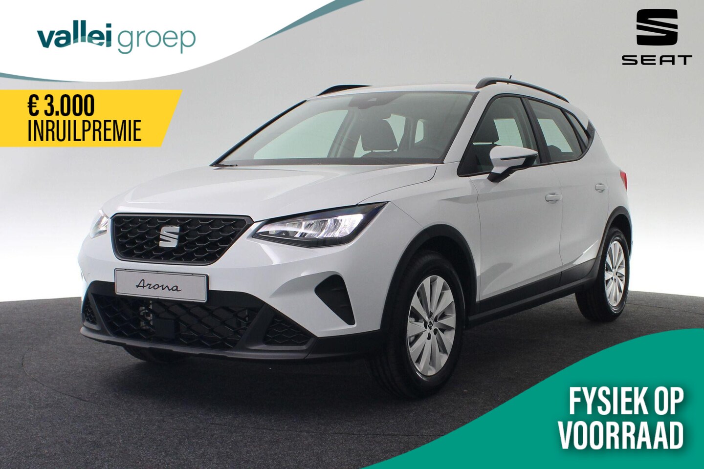 Seat Arona - Style 1.0 EcoTSI 70 kW / 95 pk | LED | Cruise Control | Front Assist | DAB | 16 inch - AutoWereld.nl