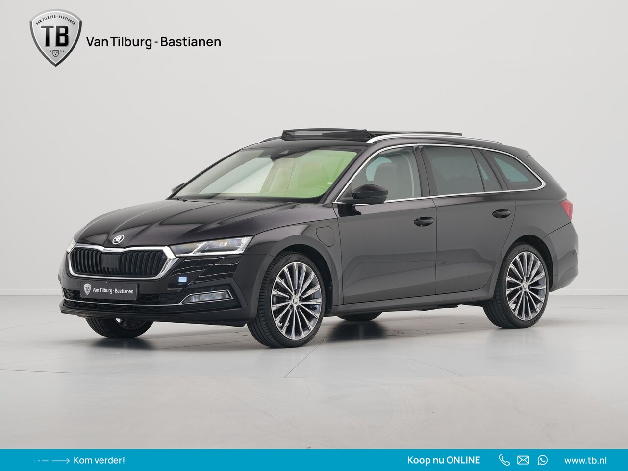 Skoda Octavia Combi - 1.4 TSI 204pk iV PHEV Style Panorama Stoelventilatie Canton Camera - AutoWereld.nl