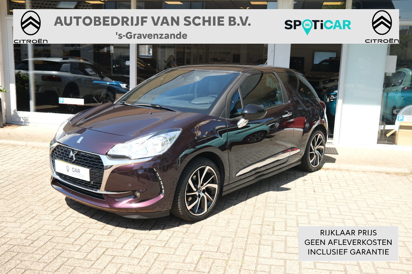 DS 3 - PT 82 So Chic Leer | Navi | 17" etc - AutoWereld.nl