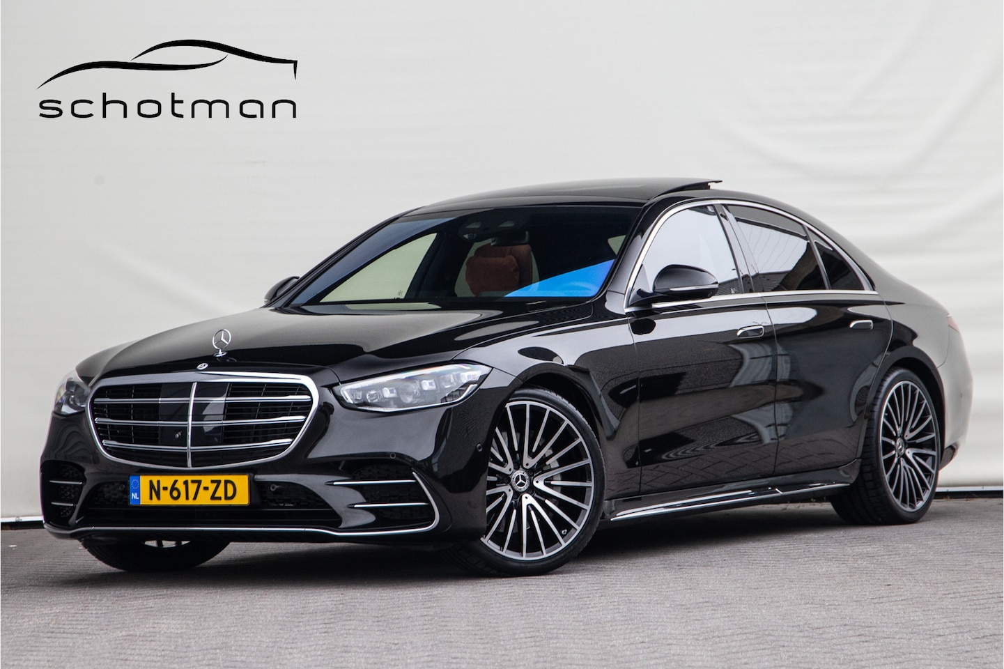 Mercedes-Benz S-klasse - 400d 4MATIC AMG Exclusief, Achterasbesturing, Massage, 21" - AutoWereld.nl
