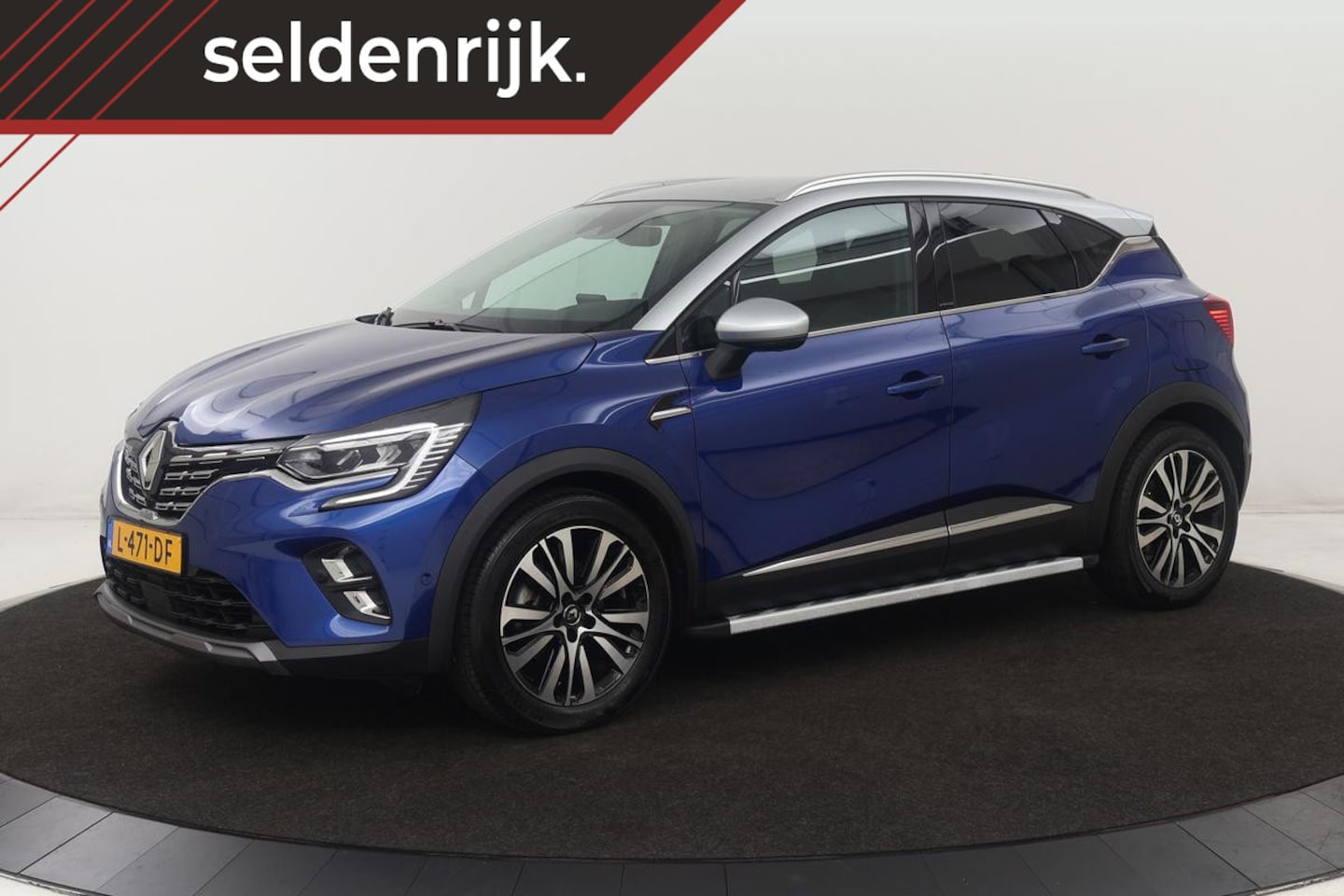 Renault Captur - 1.6 E-Tech Plug-in Hybrid 160 Initiale Paris | Leder | Stoelverwarming | 360 camera | Carp - AutoWereld.nl