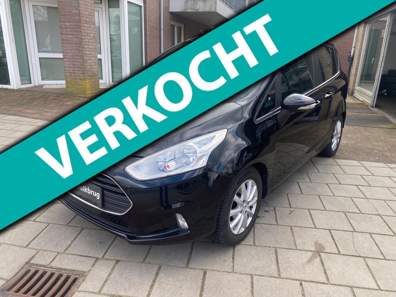 Ford B-Max - 1.0 EcoBoost Titanium airco lm velgen el ramen trekhaak 73530 km - AutoWereld.nl