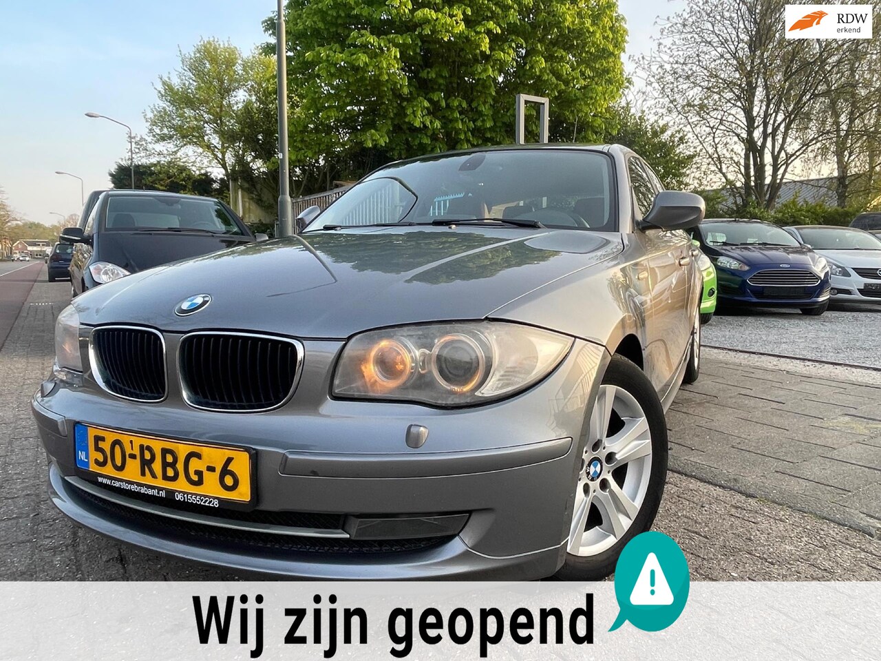 BMW 1-serie - 116i Business Clima Elek Pakket Navi Xenon Leer - AutoWereld.nl