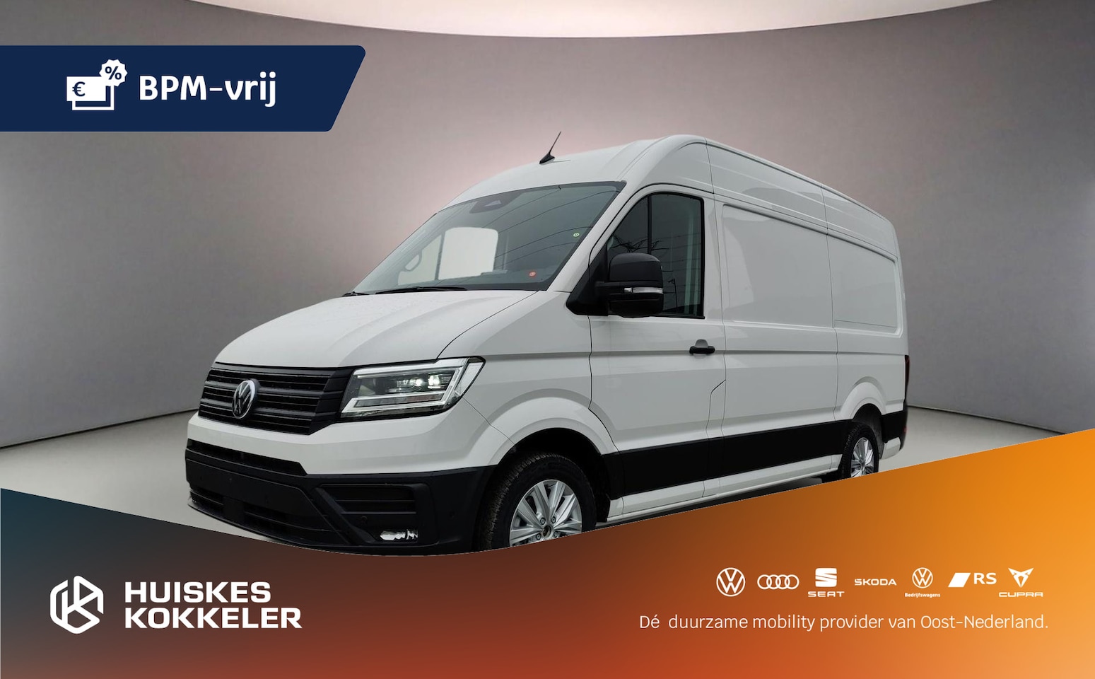 Volkswagen Crafter - 35 2.0 TDI 177pk Automaat L3H3 Exclusive | Geveerde stoel | Trekhaak | BPM-Vrij - AutoWereld.nl