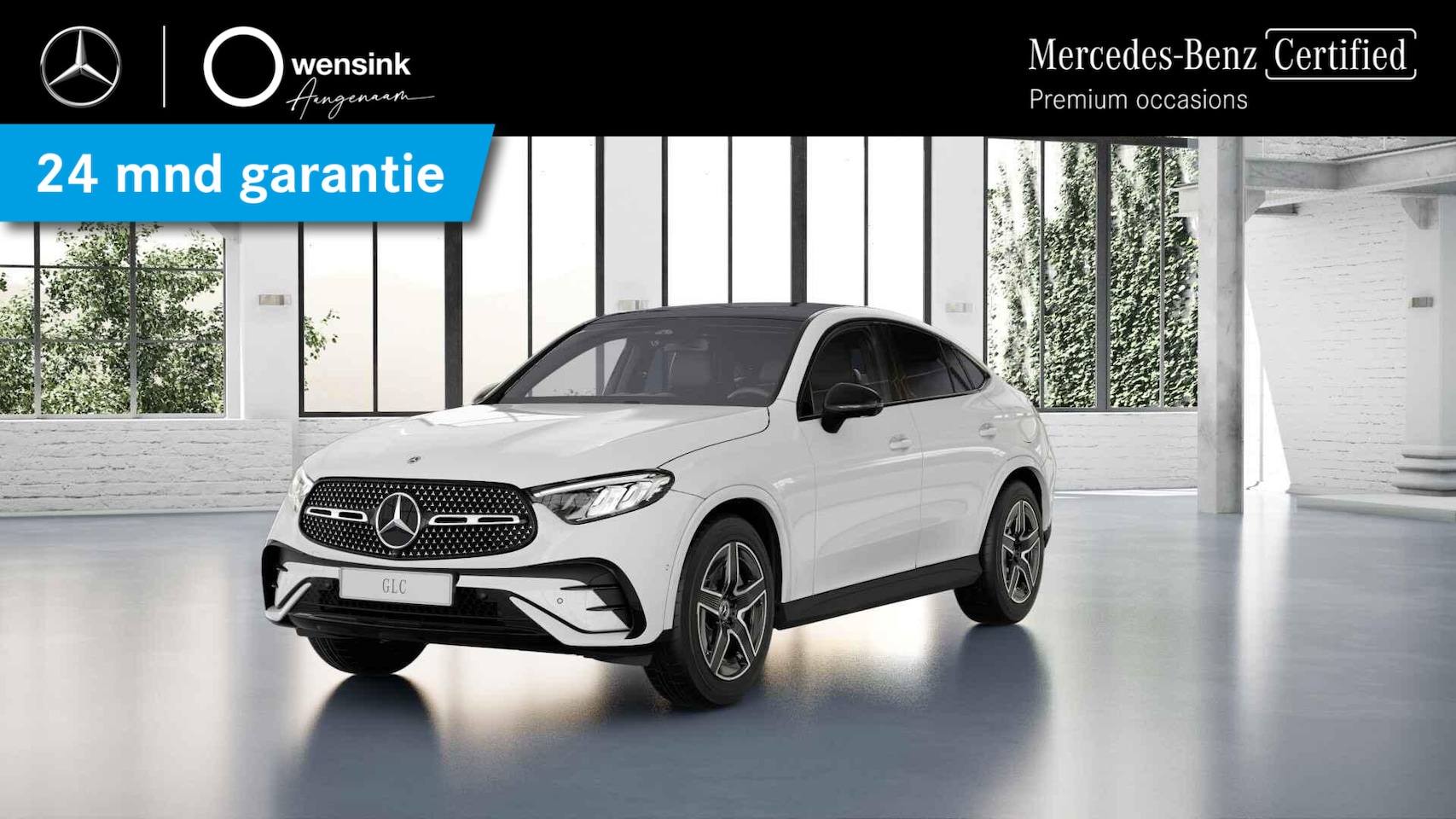 Mercedes-Benz GLC-klasse Coupé - 300e 4MATIC AMG Line | Panoramadak | Night pakket | Trekhaak | Distronic | - AutoWereld.nl