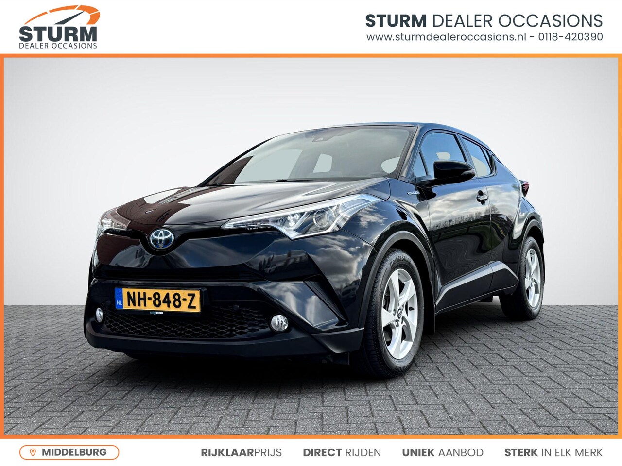 Toyota C-HR - 1.8 Hybrid Dynamic | Navigatie | Camera | Adapt. Cruise Control | Climate Control | Blueto - AutoWereld.nl