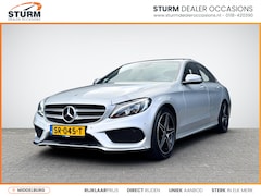 Mercedes-Benz C-klasse - 180 Sport Edition | Panoramadak | Vol-Leder | 360° Camera | Dodehoek Detectie | Navigatie