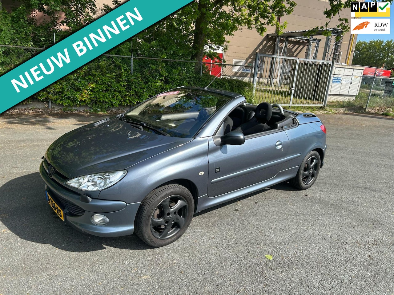 Peugeot 206 CC - 1.6-16V LEUKE AUTO RIJDT EN SCHAKELT GOED - AutoWereld.nl