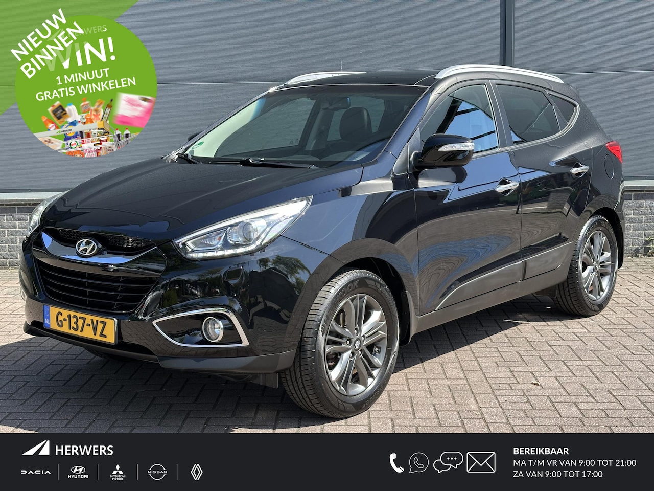 Hyundai ix35 - 2.0i i-Vision / Automaat / Trekhaak / 1600kg Trekgewicht / Schuif kantel dak / Stoel verwa - AutoWereld.nl