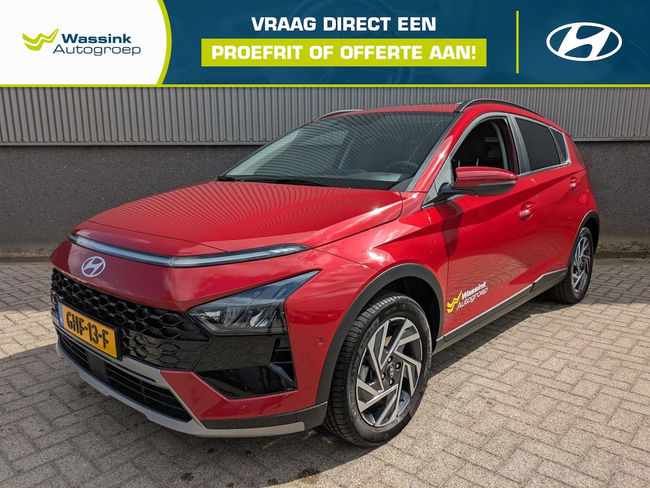 Hyundai Bayon - 1.0 T-GDI 48V 100PK Premium Sky | Schuifkanteldak | Achteruitrijcamera | Stoel verwarming - AutoWereld.nl