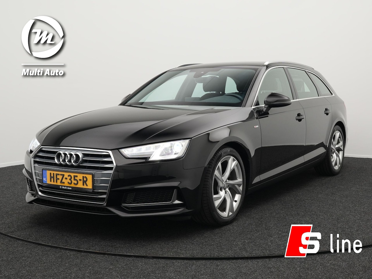 Audi A4 Avant - 40 TFSI S-Line 190pk S-Tronic | LED | Navigatie | Sportstoelen Half Leder Verwarmd | Clima - AutoWereld.nl