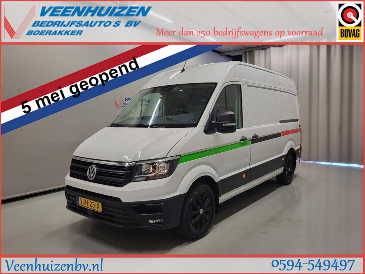 Volkswagen Crafter - 2.0TDI 177pk L3/H3 2X Schuifdeur Euro 6! - AutoWereld.nl